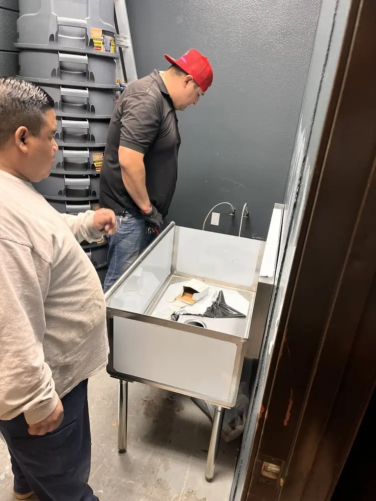 Commercial plumbing and sink installation in Twin Peaks